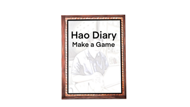 Hao Diary: Make a Game Logo