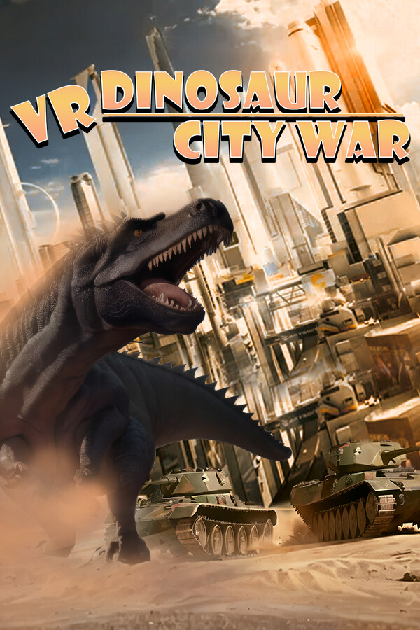 VR Dinosaur City War for steam