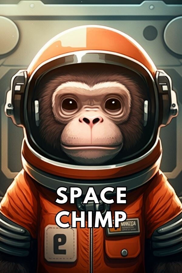 Steam portrait for Space Chimp.
