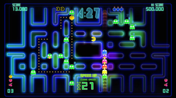 Скриншот из Pac-Man Championship Edition DX+: Mountain Course