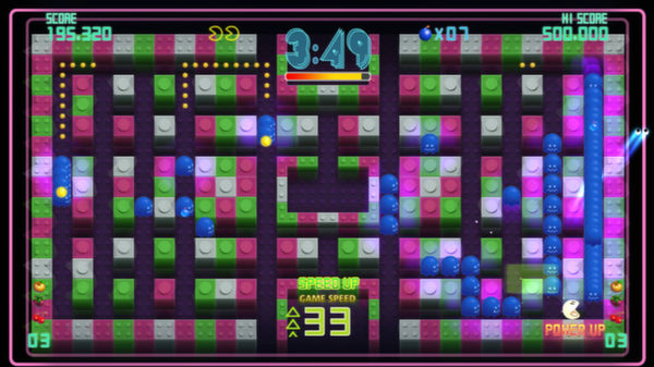 Скриншот из Pac-Man Championship Edition DX+: Big Eater Course