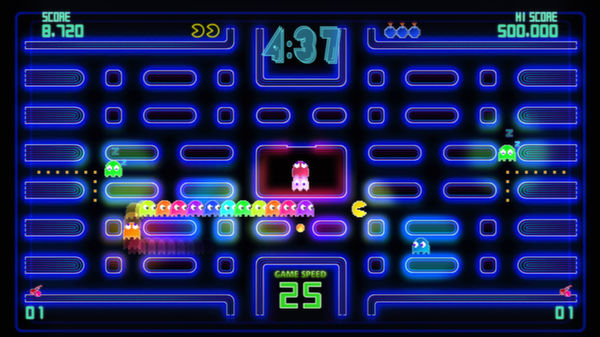 Скриншот из Pac-Man Championship Edition DX+: Championship III &amp; Highway II Courses