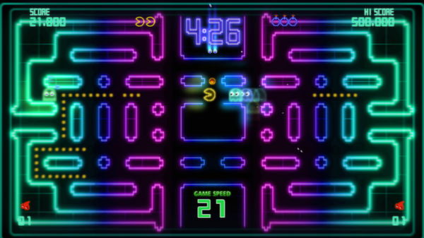 Скриншот из Pac-Man Championship Edition DX+: Championship III &amp; Highway II Courses