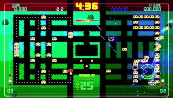 Скриншот из Pac-Man Championship Edition DX+: Dig Dug Skin