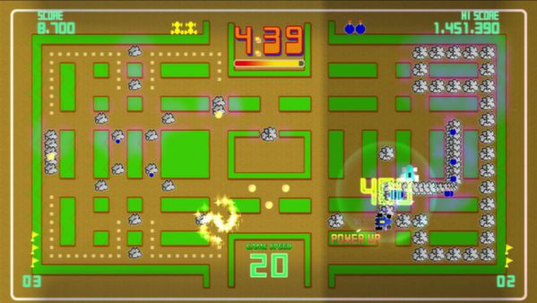 Скриншот из Pac-Man Championship Edition DX+: Rally-X Skin