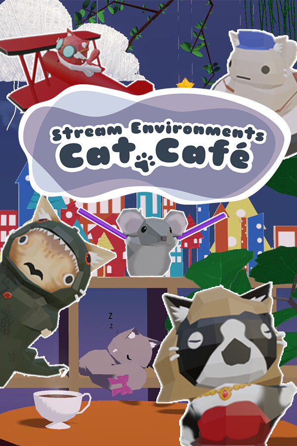 Stream Environments: Cat Cafe for steam Stream Environments: Cat Cafe for steam