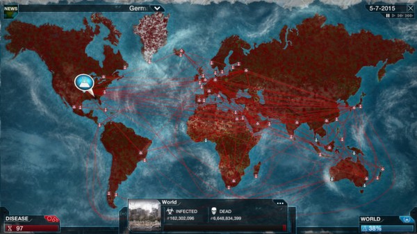 Скриншот из Plague Inc: Evolved