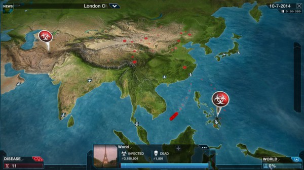 Plague Inc: Evolved game for windows Pc 1