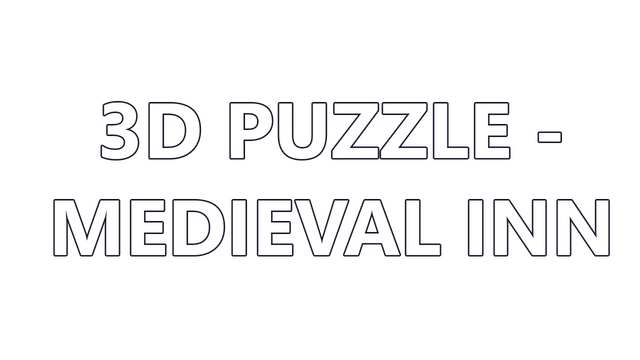 3D PUZZLE - Medieval Inn Logo