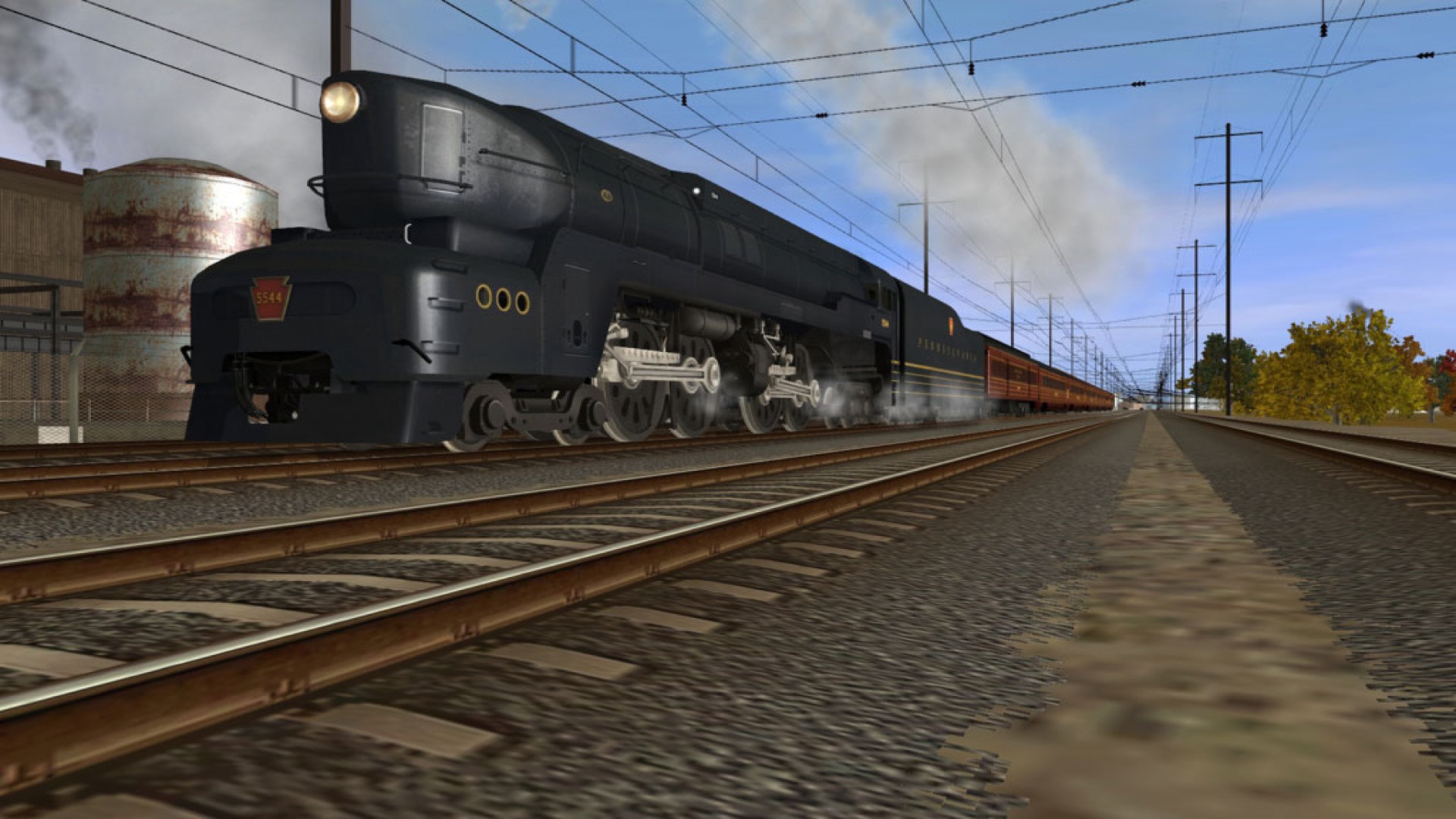 trainz simulator 2012 steam train