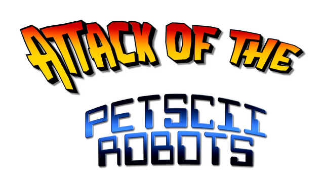 Attack of the PETSCII Robots (DOS) Logo