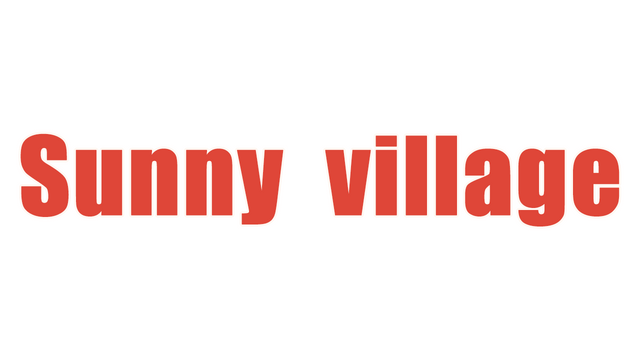 Sunny village Logo