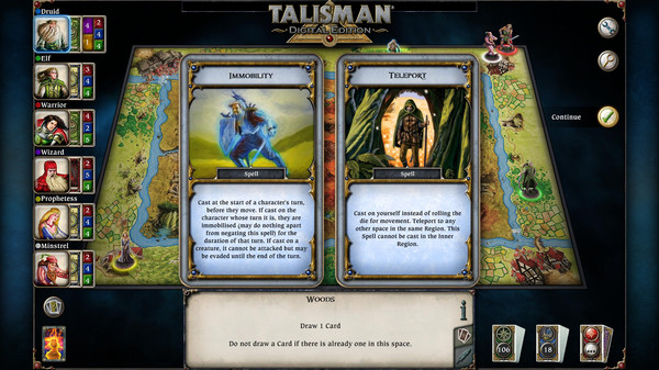 Скриншот из Talisman: Digital Classic Edition