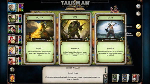 Скриншот из Talisman: Digital Classic Edition