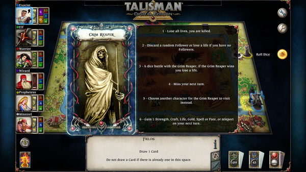 Скриншот из Talisman: Digital Classic Edition