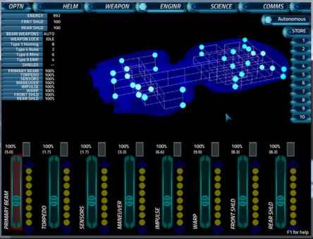 Скриншот из Artemis Spaceship Bridge Simulator