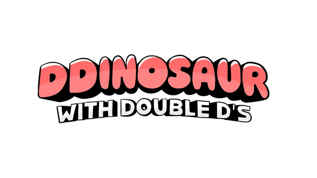 DDinosaur with Double D's Logo