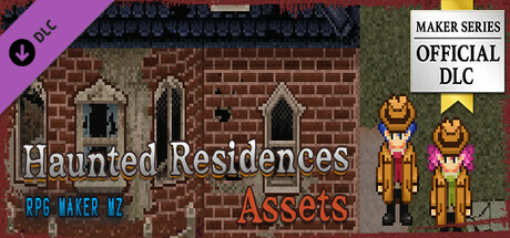 RPG Maker MZ - Haunted Residences Assets cover art