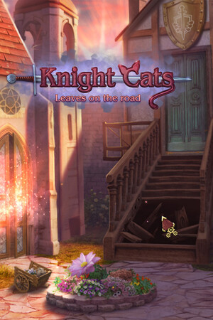 Knight Cats: Leaves on the Road.