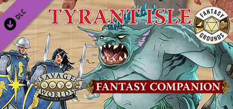 Fantasy Grounds - The Savage Caverns of Tyrant Isle Fantasy Adventure cover art