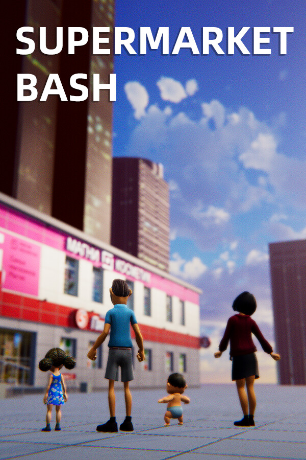 Steam portrait for Supermarket Bash.