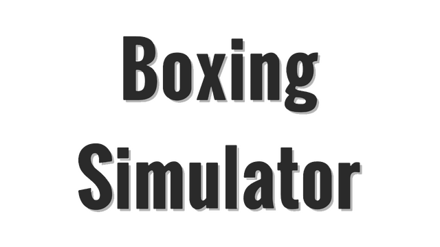 Boxing Simulator Logo