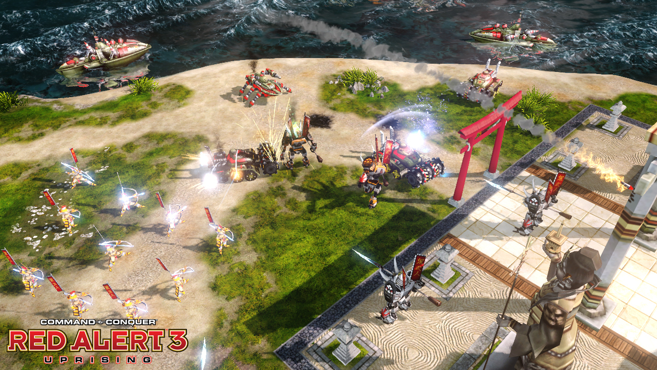 command and conquer red alert 3 uprising finish first mission