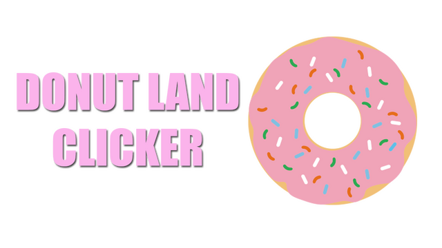 Donut Land Clicker Logo