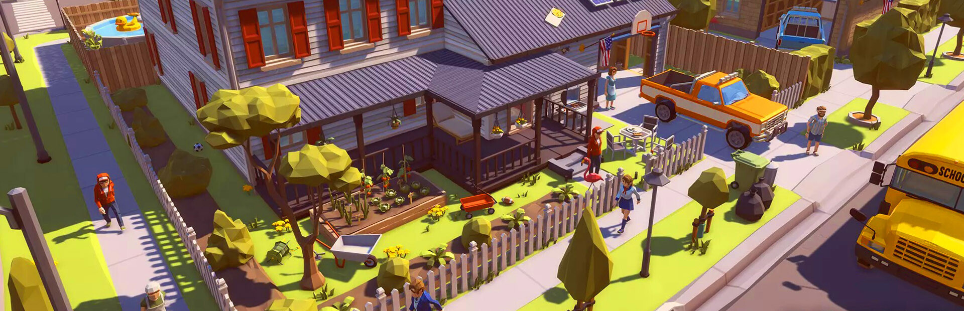 Hidden Village Top-Down 3D