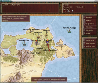 Скриншот из Dominions 3