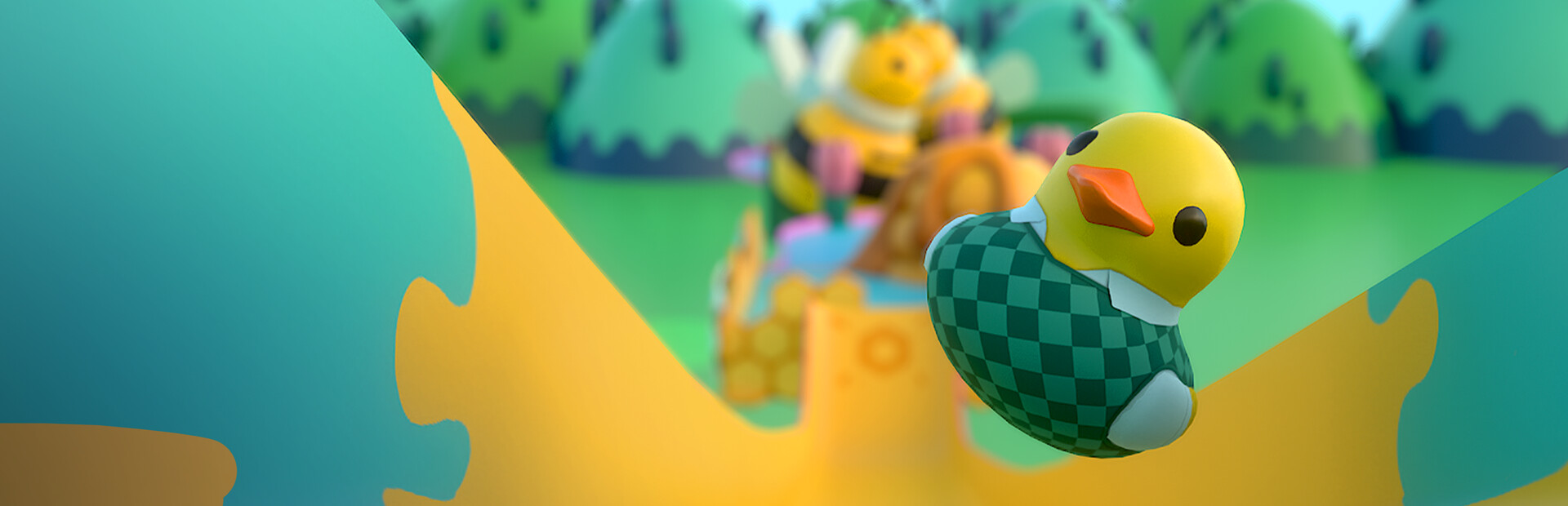 Slowly Sliding Ducks