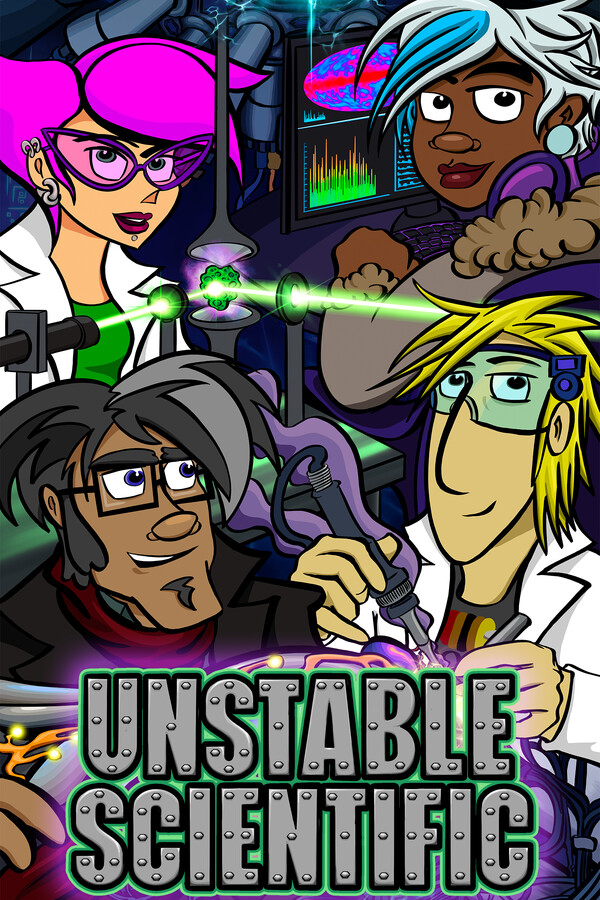 Steam portrait for Unstable Scientific.