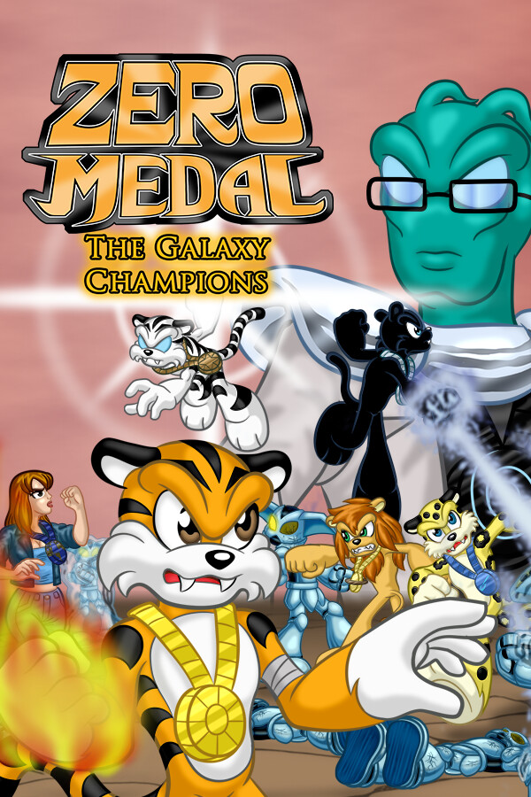 Steam portrait for Zero Medal - The Galaxy Champions.