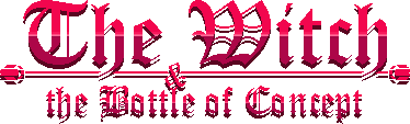 The witch and the bottle of concepts Logo