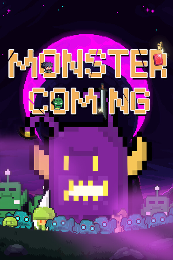 Steam portrait for Monster Coming.