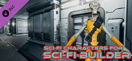 Sci-Fi characters for Sci-fi builder cover art