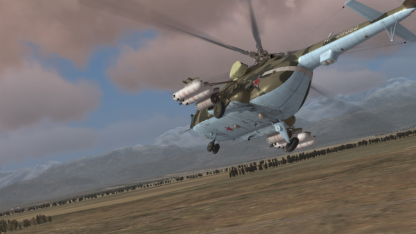 Скриншот из DCS: Mi-8MTv2 Hip