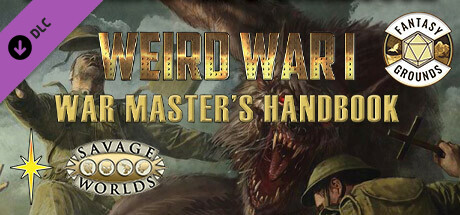 Fantasy Grounds - Weird War I: War Master's Handbook cover art