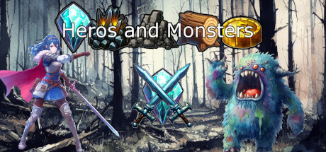 Heros and Monsters: Idle Incremental cover art