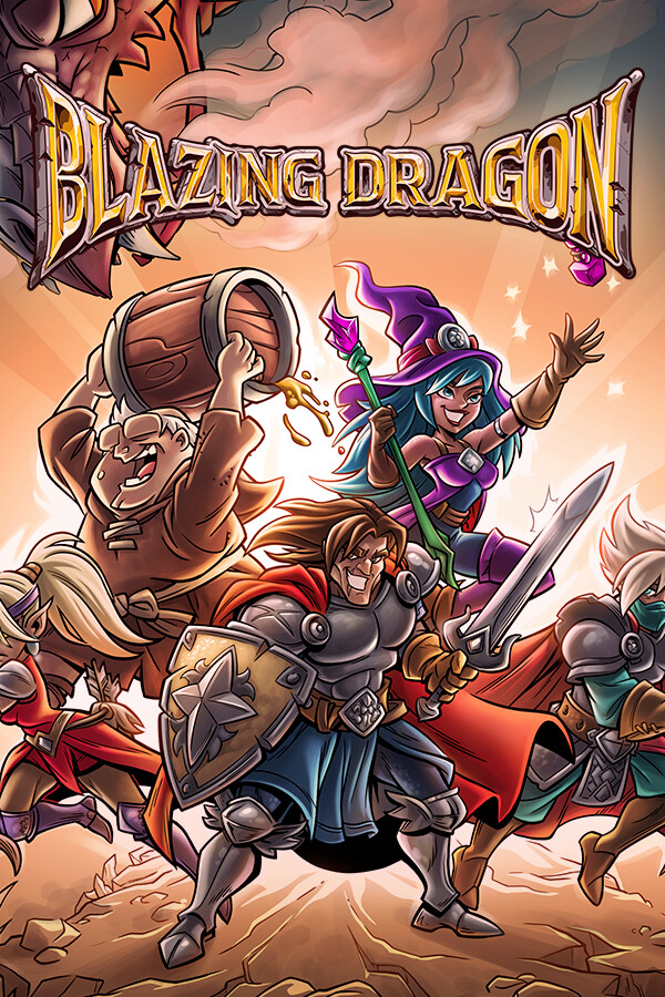 Steam portrait for Blazing Dragon.