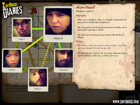 Zafehouse: Diaries screenshot