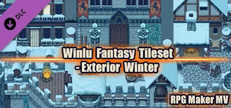 RPG Maker MV - Winlu Fantasy Tileset - Exterior Winter cover art