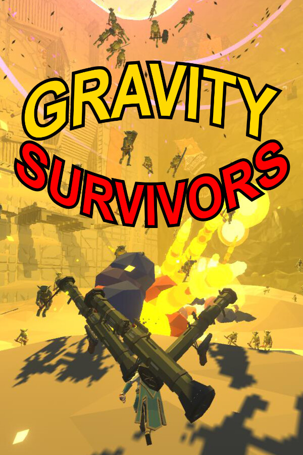Steam portrait for Gravity Survivors.