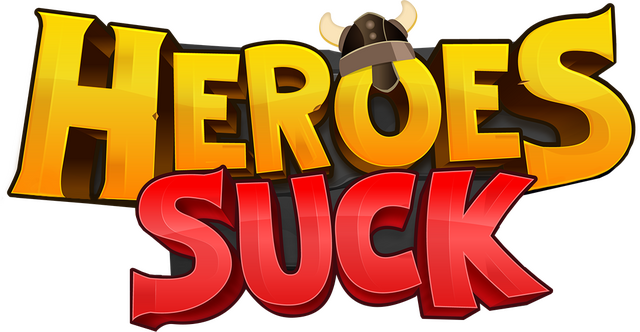 Heroes Suck Logo