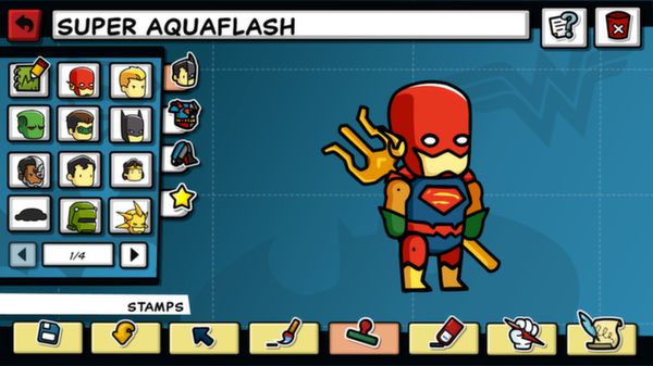 Scribblenauts Unmasked: A DC Comics Adventure screenshot