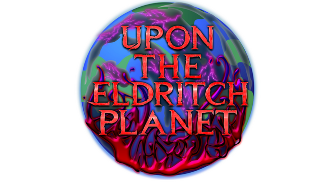 Upon the Eldritch Planet Logo
