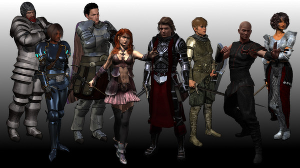 Скриншот из RPG Maker VX Ace - High Fantasy Main Party Pack I