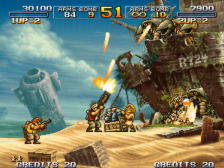 Скриншот из METAL SLUG 3