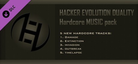 Hacker Evolution Untold Hardcore Music Pack cover art