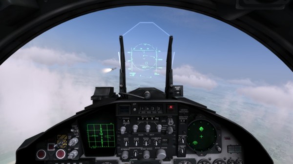 Скриншот из DCS: F-15C Flaming Cliffs